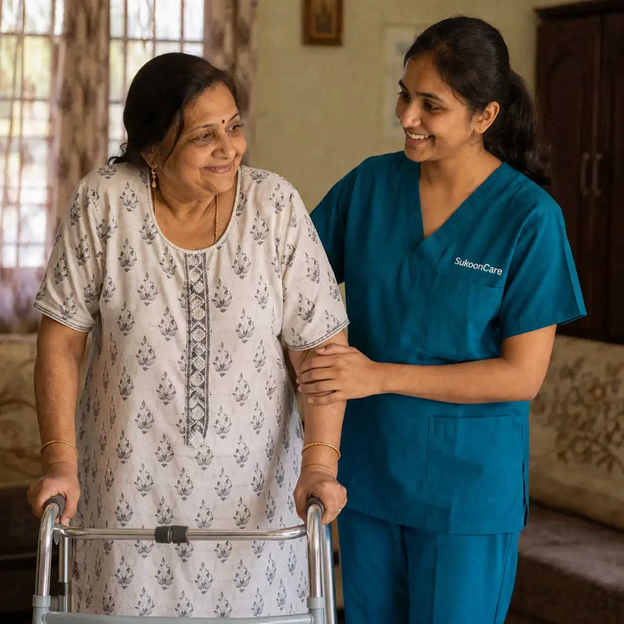 Best home care and caregiver service in Deoghar Jharkhand — SukoonCare professional elder care and patient attendant